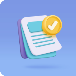 Begin with a template